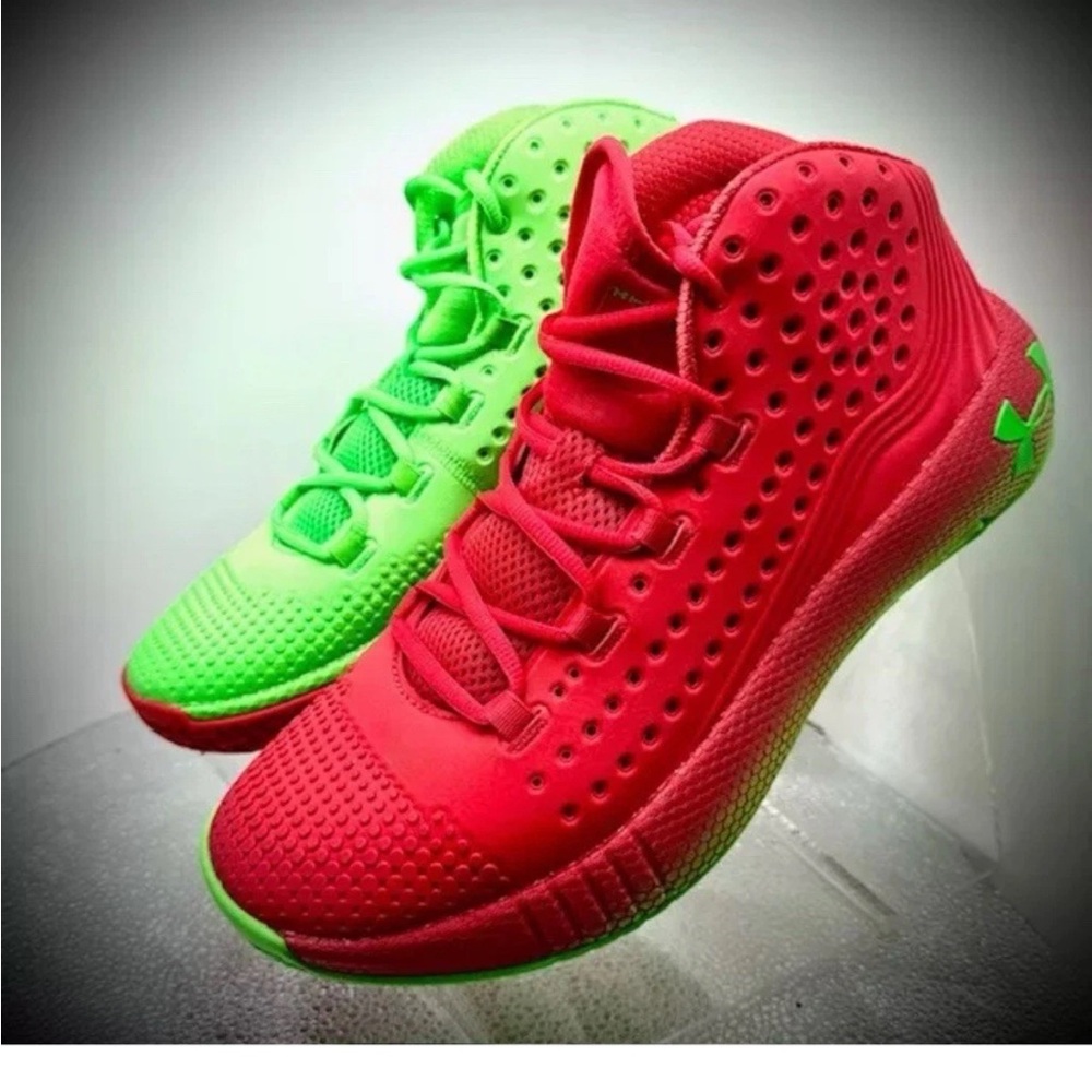 Under Armour HOVR Havoc 2 Embiid Christmas 3022657-305 Men's Size 11.5